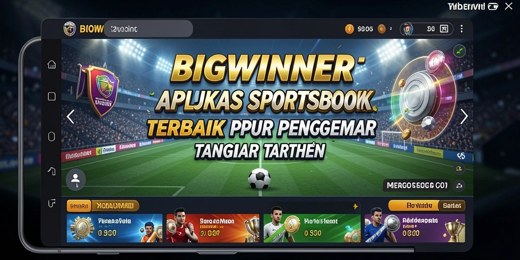 Tampilan menarik dari gameplay Sportsbook BIGWINNER.