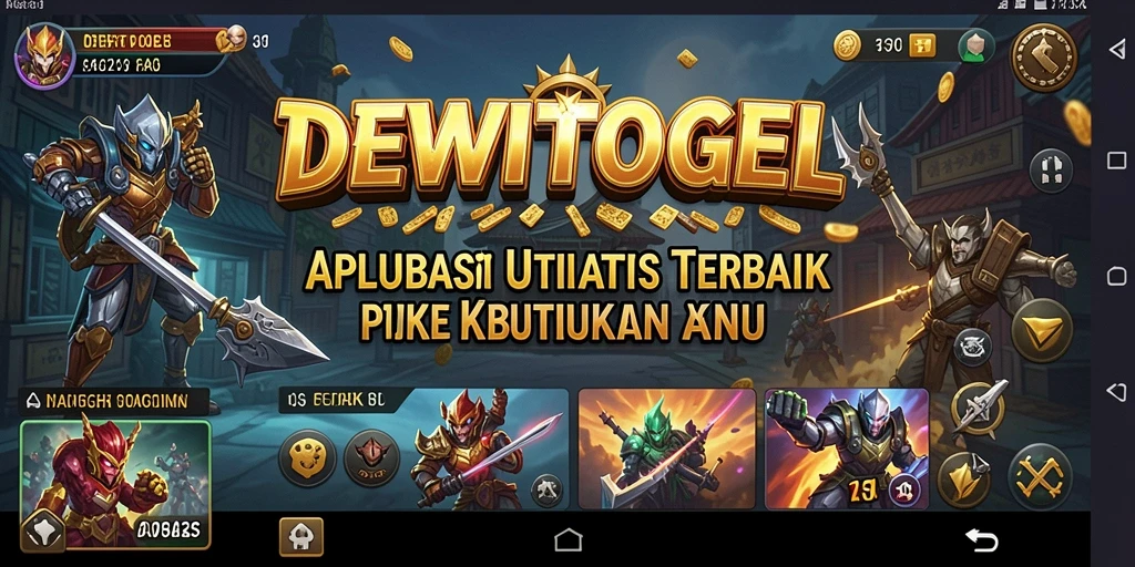 Tampilan antarmuka intuitif dari DEWITOGEL dalam penggunaan sehari-hari.