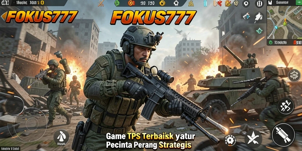 Gameplay menegangkan dengan efek visual yang memukau dari FOKUS777.