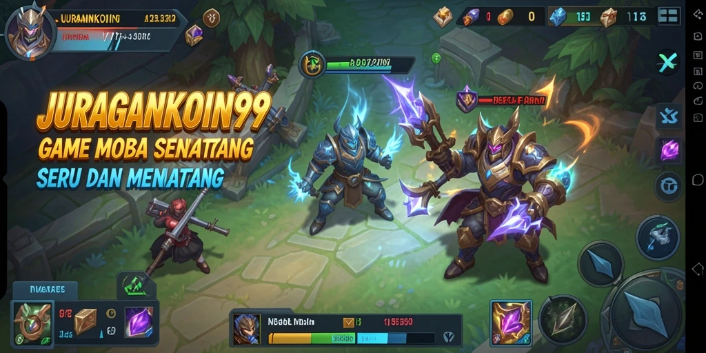 Tangkapan layar gameplay seru dalam JURAGANKOIN99.