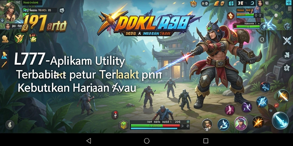 Tampilan antarmuka L777 yang ramah pengguna dan fitur berguna.
