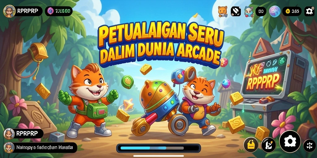 Tangkapan layar gameplay RPRPRP yang seru dan penuh aksi.