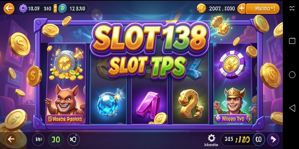 Screenshot <strong>SLOT138</strong> menunjukkan gameplay seru dan beragam tema slot.